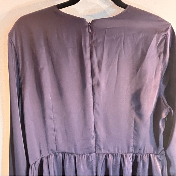 ALTUZARRA for Target Sz 16 Dress Orchid Criss Cross Bodice Gathered Skirt NEW - Picture 11 of 13